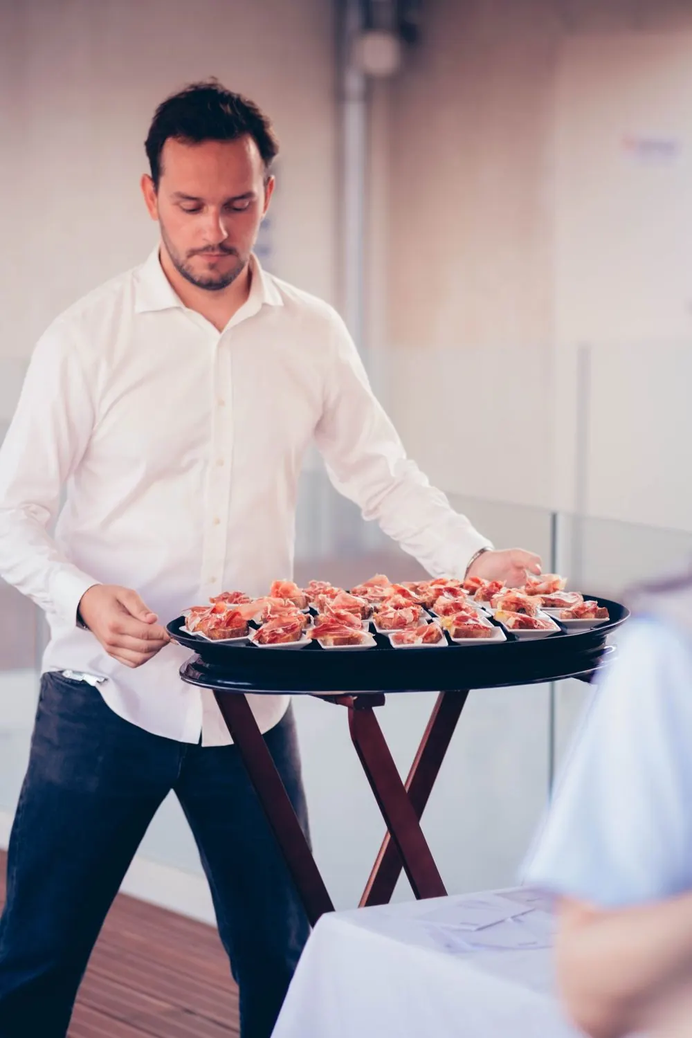 Tapas signature servis au rooftop The Lift à Lyon